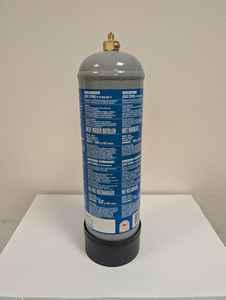 EUROTRE Proveedor italiano Tanque de Co2 de grado alimenticio Sin mantenimiento ni recarga Cilindro de gas 2,2 LT Equipado con una corriente de Soda PRD - Product Image 5