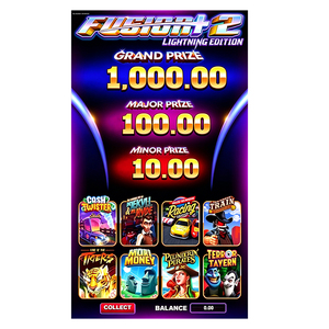 QIQU 2026 Hot Sale Fusion Plus 2 Lightning Edition Skill Game Board Multi Game <b>Machine</b> for USA Texas <b>Amusement</b> Center - Product Image 1