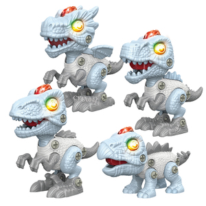 New Arrival STEM Learning Toy Take Apart <strong>Dinosaur</strong> Toys Construction Dino Figures <strong>Building</strong> Toys Set With Light And Sound For Kids - Product Image 1
