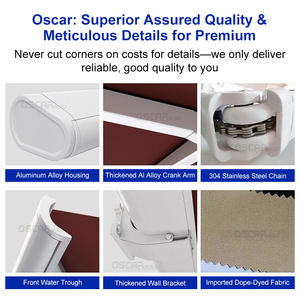 Store banne électrique à <span class=keywords><strong>cassette</strong></span> intégrale télécommandée pour terrasse de <span class=keywords><strong>café</strong></span> moderne, jardin extérieur - Product Image 3