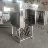 Four rotatif électrique complet à 5, 8, 10 ou 15 plateaux pour boulangerie de centre commercial, chaîne de boulangeries, four de cuisson commercial, moteur à noyau soudé au laser, certifié CE