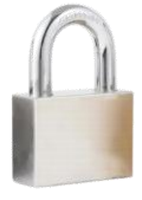 Cadenas à combinaison moderne avec clés sans clé Laiton Cuivre Zinc Aluminium Alliage
