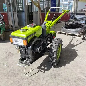 Farm Machinery 2 Wheel Diesel 20hp Power Tiller Walking Tractor 20hp Ploughs For walking Tractor