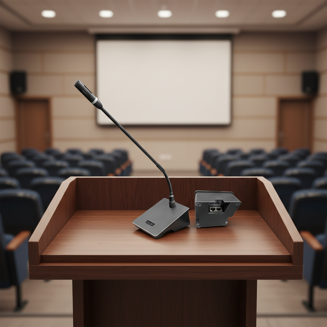 Ipalead M-LN203A Audio Conference System Handheld Chairperson Microphone Camera Tracking Video Voting 20Hz-20KHz Frequency