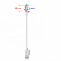 Câble de charge et de données magnétique USB 2.0 universel à conducteur en cuivre pour montre connectée enfant (2, 4 ou 5 broches)
