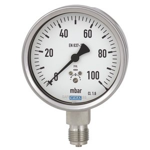 เครื่องส่งสัญญาณความดัน WiKA 0 6 บาร์ DC 10 30 V สแตนเลส IP65 เกจเซนเซอร์ - Product Image 3