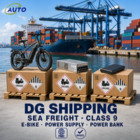 Transitaire maritime FCL DG de classe 9 pour batteries au lithium vers les États-Unis – Application de chargement en conteneur complet (FCL) pour colis DG