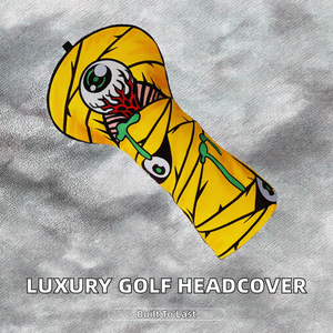 Funda de Lujo Caesar para Cabeza de Palo de Golf de Cuero PU con Cierre de Banda Elástica, Estilo Popular para Driver - Product Image 2