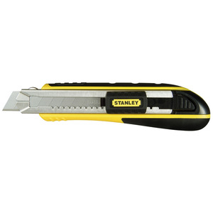 Cuchillo multiusos Stanley con hoja retráctil de 18 mm para cortes de precisión - Product Image 1