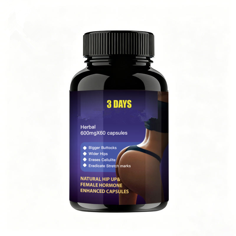 OEM ODM Hot Selling Product 3 DAYS Hip Big Butt Capsules Dietary Supplements Women's Plump Buttocks Soft Capsules