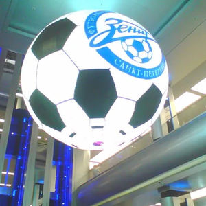 Factory Custom Sphere <b>Screen</b> P1.5 P1.8 P1.9 P2 P2.5 P3 P4 Led Ball <b>Screen</b> Video Irregular Shaped Spherical Led Panel Display - Product Image 4