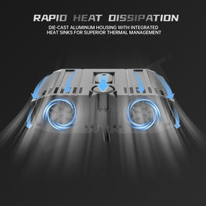 NOUVEAU M5 Mini Phare de <span class=keywords><strong>Moto</strong></span> Lentille de Projecteur LED Double Couleur Jaune Blanc Adapté aux Motocyclettes - Product Image 5