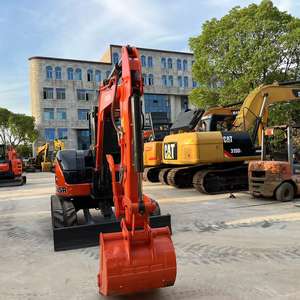 À vendre : Excavatrice d'occasion Hitachi ZX55 ZX60 ZX70 avec nouvelle benne sur chenilles 5 tonnes, mini-excavatrice d'occasion Hitachi ZX55USR-5A - Product Image 5