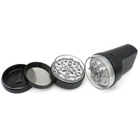Moulin à herbes électrique automatique en aluminium, puissant, rechargeable par USB, accessoires pour fumer, vente en gros, nouveauté 2023