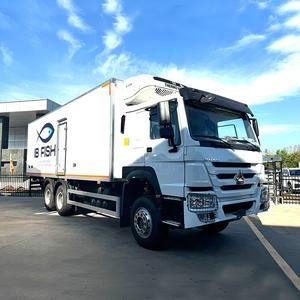 Экспортный грузовик-рефрижератор для перевозки рыбы, <span class=keywords><strong>20</strong></span> тонн, 6x4, дизельный морозильник, регриформированный фургон - Product Image 5