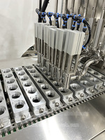 Machine d'emballage automatique pour tubes Calippo de sucettes glacées, remplissage de gobelets en papier jetables de 100 ml pour crème glacée, scellant en aluminium