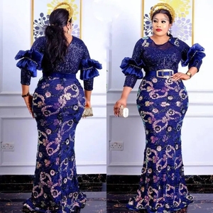 Abiti Lunghi <span class=keywords><strong>da</strong></span> <span class=keywords><strong>Sera</strong></span> <span class=keywords><strong>Taglie</strong></span> <span class=keywords><strong>Forti</strong></span> Africani per Donna 2023 Novità Dashiki Ankara con Paillettes, Abiti Eleganti <span class=keywords><strong>da</strong></span> Cerimonia Turchi, Vestiti Africani - Product Image 5
