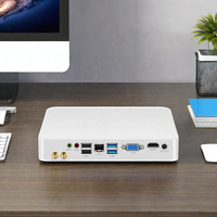 Mini PC XCY avec processeur Intel Celeron J1900 Quad Core, ordinateur de bureau multimédia et de bureau pour l'éducation et la maison