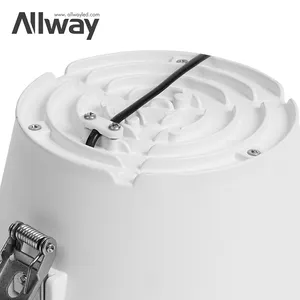 ALLWAY 고품질 다이 캐스팅 알루미늄 천장 램프 5 7 9 12 15 20 30 와트 LED 통