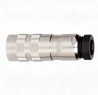 Accessoires pour connecteurs/prises d'aviation, options droites ou coudées, adaptés à diverses transmissions de signaux de capteurs