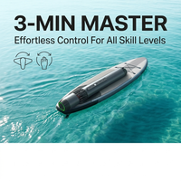 Meilleures ventes : Scooter sous-marin gris anthracite, propulseur Sea Jet, booster pour planche de paddle submersible et dispositif de propulsion pour planche de surf