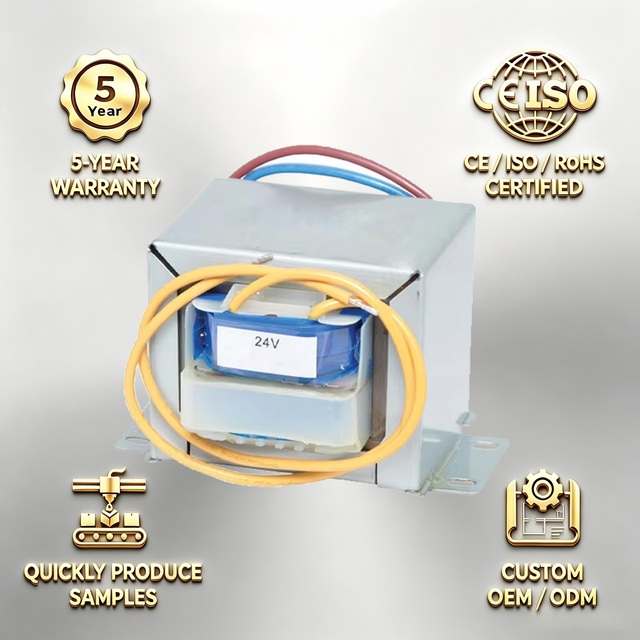 OEM 100v 220v 230v 240v 110v Ac 5v 6v 8v 9v 10v 12v 15v 24v 36v 48v Ac 50Hz 50W Transformador