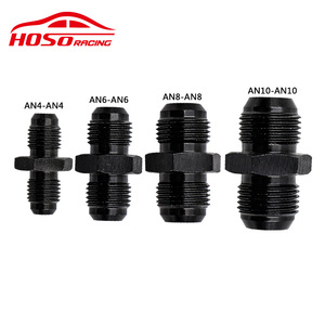 An To An Oil Cooler Hose <b>Adapter</b> Male Threaded <b>Double</b> Threaded Aluminum Alloy Mg23 For Retrofit Upgrade - Product Image 5