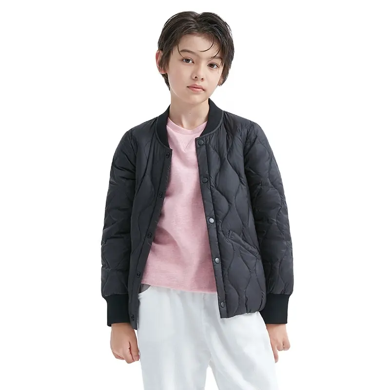 [TANBOER-TC210106]China Big Factory Good Price Popular Casual Down Jackets For Kids