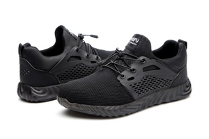 colorido transpirable Anti-aplastamiento Anti-perforación de acero zapatos de seguridad <span class=keywords><strong>para</strong></span> hacer senderismo corriendo - Product Image 6