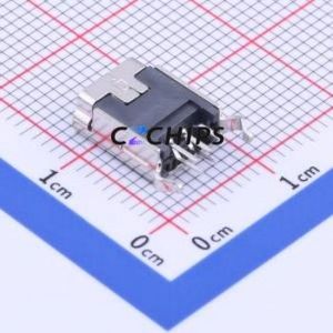 KH-<b>MINI</b>-DIP180W-5P-Cu <b>USB</b> Connector Through hole Component (THT) Connector <b>Mini</b>-<b>B</b> <b>USB</b> 2.0 Female Through Hole - Product Image 2