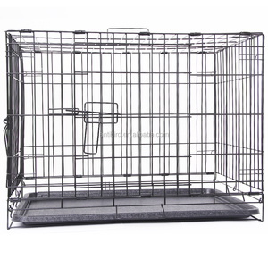 Jaula para <span class=keywords><strong>Perros</strong></span> Haierc, Jaula para Mascotas, Jaula Grande para <span class=keywords><strong>Perros</strong></span> Medianos y Grandes, Apilable, Transpirable, <span class=keywords><strong>de</strong></span> Hierro - Product Image 3