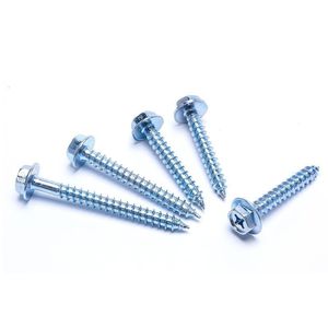 Professional Carbon Steel Hex Head <strong>Wood</strong> <strong>Screws</strong>, High Strength Corrosion Resistant <strong>Wood</strong> Fasteners.Tap <strong>Wood</strong> <strong>Screw</strong> - Product Image 1