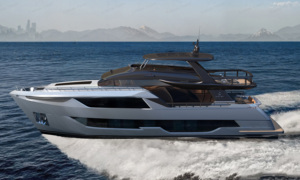 80FT Luxury FRP Sailing & Sport <b>Yacht</b> with Engine for River Sightseeing Leisure Cruising Fishing & Entertainment - Product Image 2