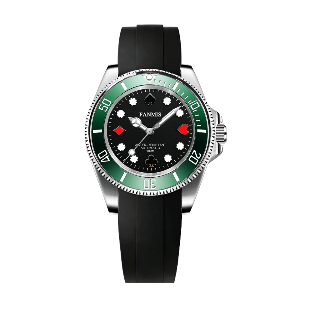 Silicona negro-verde 1
