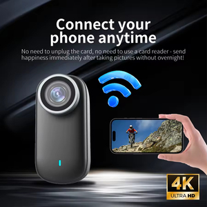 Caméra miniature Goobsafe M11 4K 30fps avec support magnétique EIS, batterie 1000mAh 3H, WiFi, application, 53g, caméra d'action sportive, écran SPI 1,47 pouces - Product Image 5