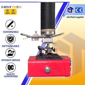 2026 Easytech OEM Vente en gros Pompe d'aspiration économique pour baril, isolée, en métal blanc, avec tube de levage pneumatique à 360 degrés - Product Image 1