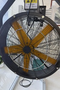 Ventilador de Pared Industrial de Bajo Ruido con Motor PMSM, Ventilador de Pared Oscilante de Aluminio para Uso en Fábrica, 0.6m, 0.9m, 1.2m - Product Image 1
