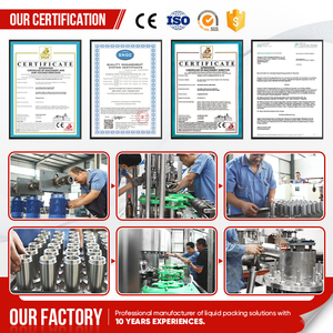 Completamente automatico calice vino rosso vodka liquore succo di bevanda sigillatrice per bottiglie di vetro di riempimento di riempimento linea di produzione - Product Image 6
