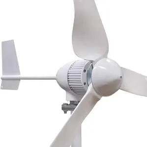 Generator turbin angin sumbu Horizontal besar, 1500W 2000W 3000W 3 fase Brushless