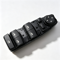 Nouveau commutateur de commande de lève-vitre électrique côté conducteur Henglin OEM Numéro 6131924195561319238239,61319179913 compatible avec les séries 1/5/6 X3