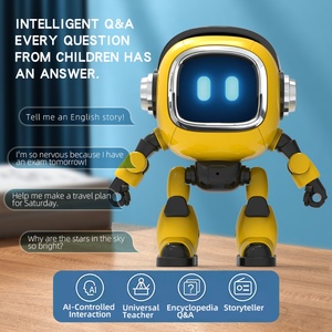 Robot Deslizante de Cuatro Ruedas de Plástico con Control por Voz Inteligente, Bailarín, con Diálogo Remoto, Regalo Educativo STEM para Niños Pequeños - Product Image 3