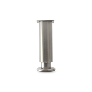 Rueda de goma ajustable de acero inoxidable para muebles, para gabinete, sofá, mesa de centro, soporte de TV, diseño moderno - Product Image 2