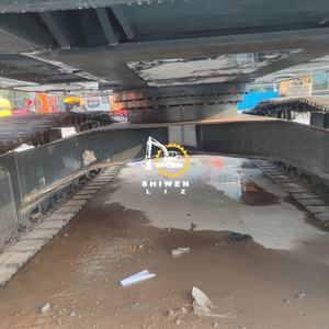 Excavatrice sur pneus Hyundai HX300HD d'occasion, bon état, prix bas, couleur jaune, forte puissance de creusement, moteur, pompe - Product Image 6