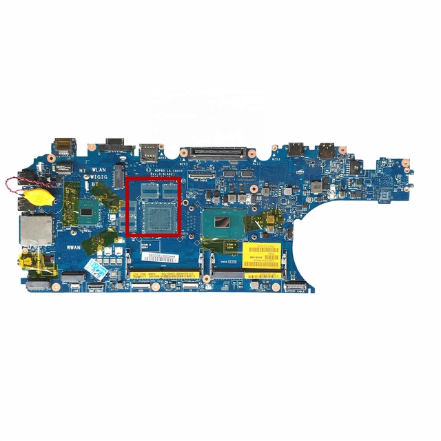 For Dell Latitude 5570 E5570 Laptop Motherboard CN-0CHM56 0CHM56 With LA-C841PMB ADP90 I5-6300HQ CPU DDR4 100% Tested Fast Ship