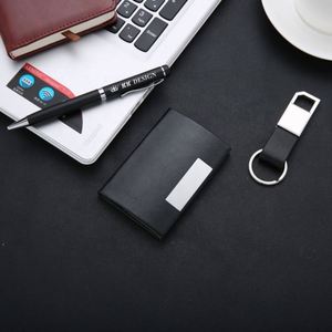 Custom Logo Business Gift Set <b>Personalized</b> <b>Keychains</b> Card Holders Pens for Effective Corporate Branding - Product Image 2