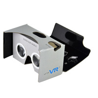 Vente chaude Conception Libre 3d VR Boîte Réalité Virtuelle Google Carton Smart vr Lunettes Vr Cinéma 360 Avec Contrôleur