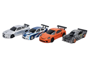 Auto RC Drift 1:43 con Giroscopio, 2.4GHz 4WD, Radiocomando, Mini Auto USB Ricaricabile, Alta Velocità, con Luci LED per Corse su Pista - Product Image 3