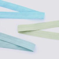 Sangle élastique pliable en nylon et spandex, avec bordure en fil, personnalisable, multicolore, pour accessoires de vêtements et de chaussures