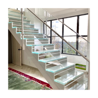 Marches d'escalier droites pour extérieur, nouvelles rampes de style industriel pour escaliers