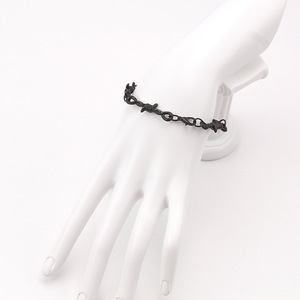 Collar de cadena con púas de aleación de zinc, diseño geométrico, colgante de moda para fiesta - Product Image 3